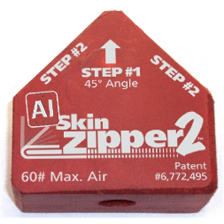 STECK MANUFACTURING Al Skin Zipper2 Replacement Head 21897